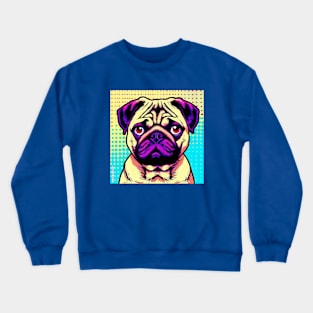 Pug Pop Art Crewneck Sweatshirt